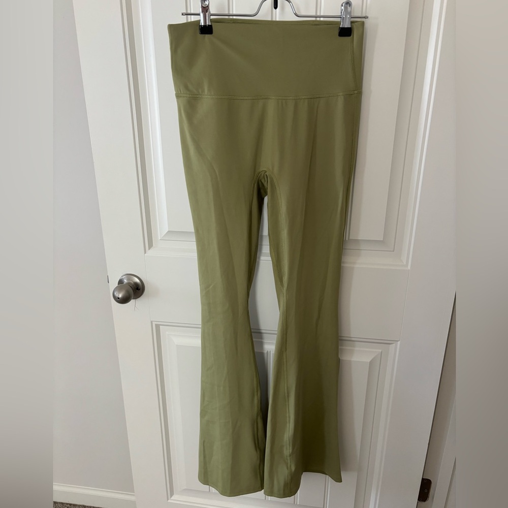 All in motion Celery Green Flared Leggings